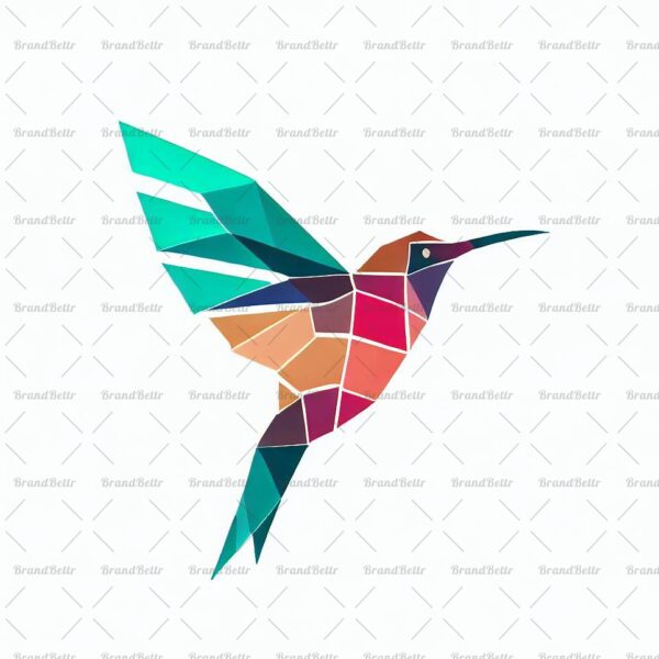 Geometrischer Kolibri